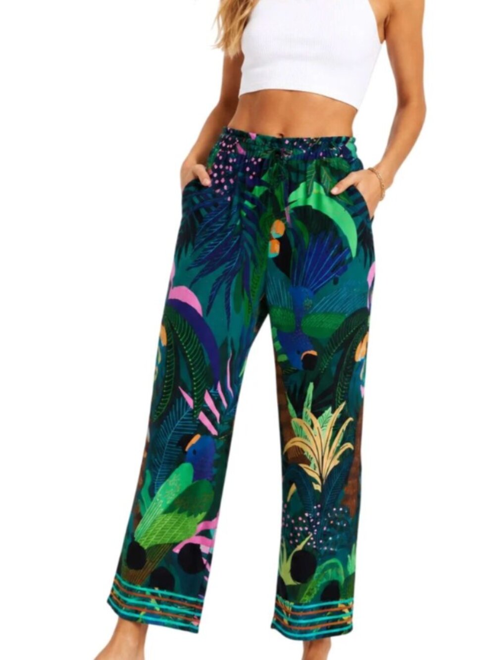 FARM RIO for Anthropologie Casual Pants